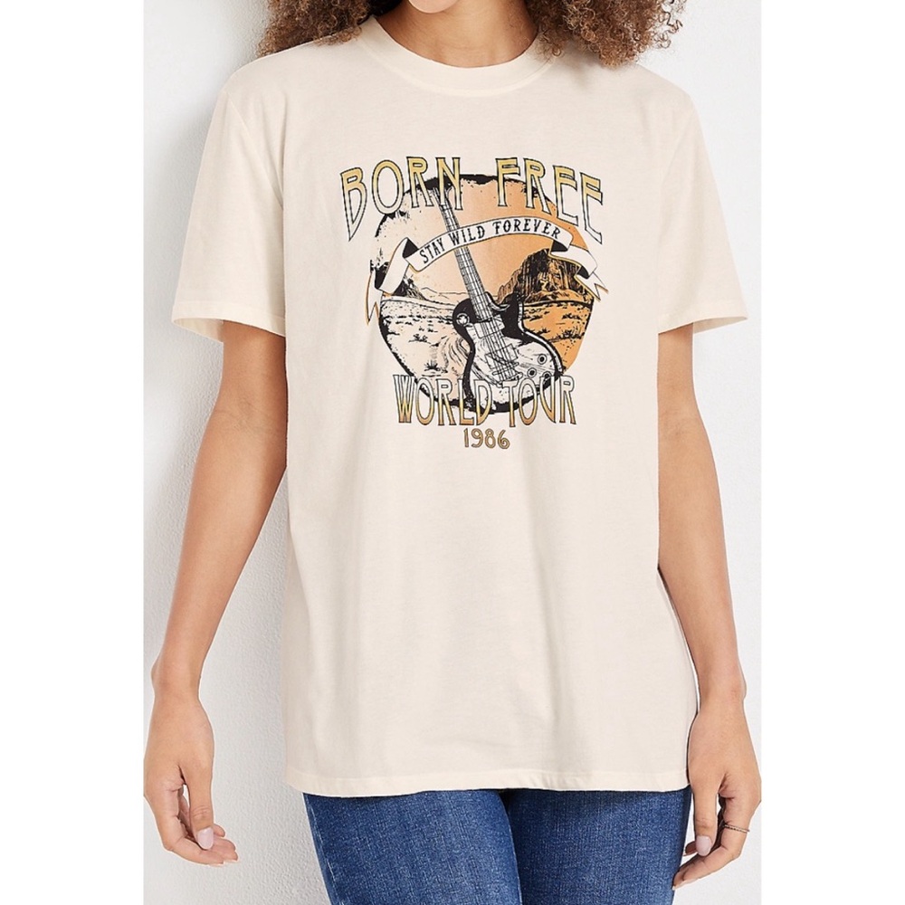 Maurices Born Free Graphic Tee